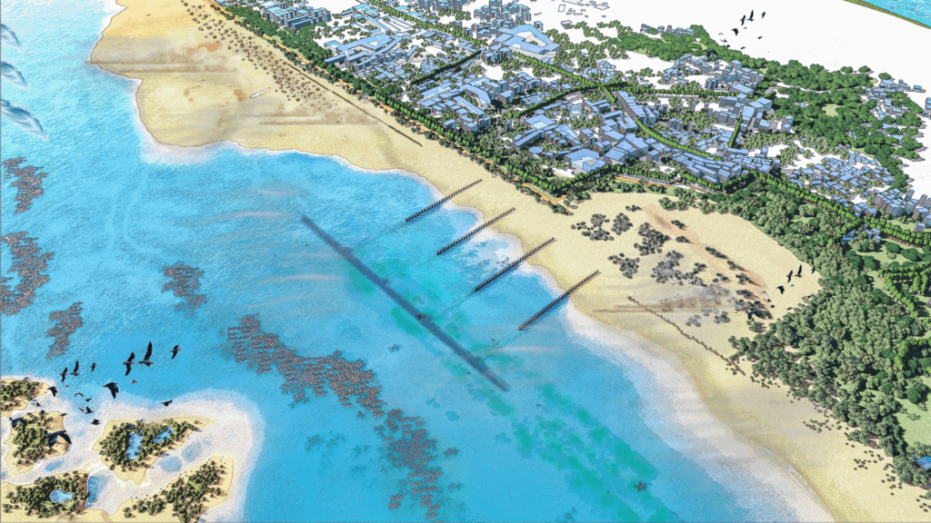 Adaptative sandy Shorelines