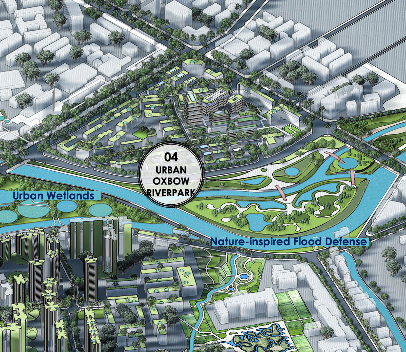 Sponge City Park & Urban Oxbow