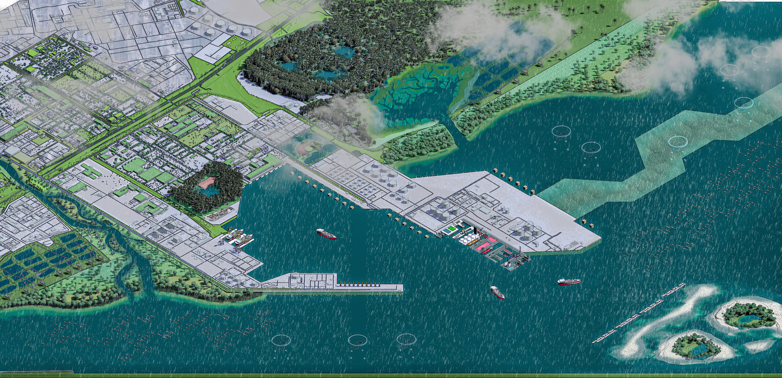 Constructed Nature Island